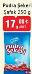ŞAFAK PUDRA ŞEKERİ 250 G ŞAFAK PUDRA ŞEKERİ 250 G